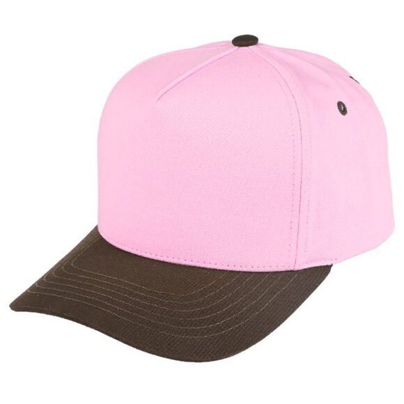 Two Tone Canvas Trucker Hat Baseball Cap - Picture 15 of 16